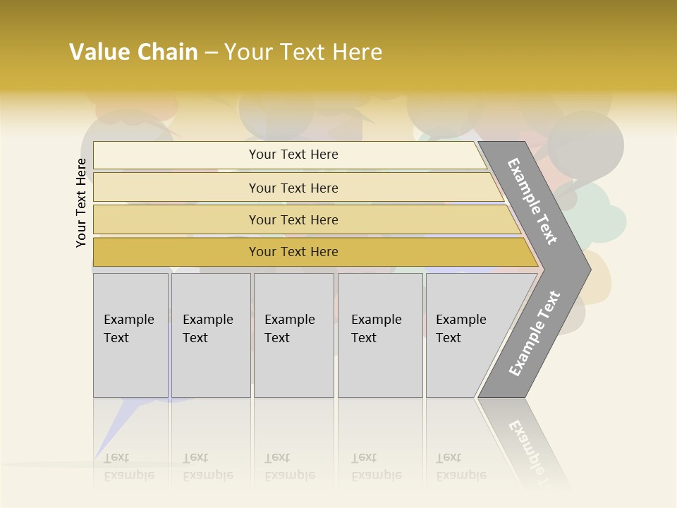 Bubbles Vector Answer PowerPoint Template