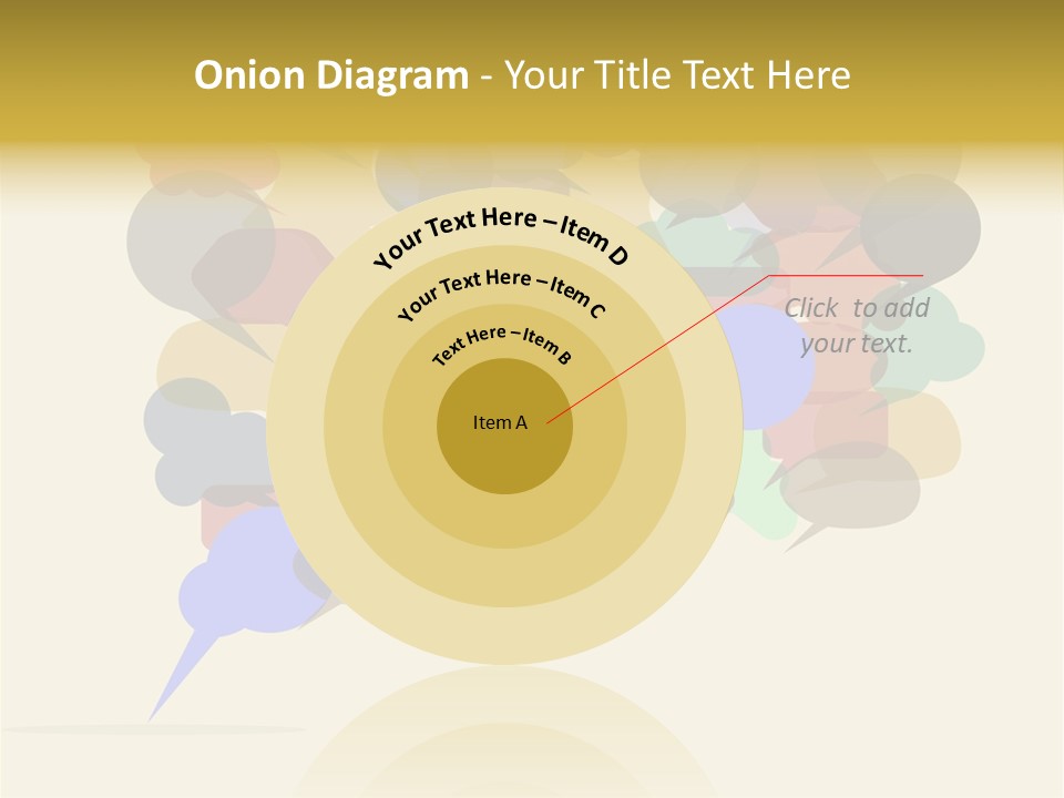 Bubbles Vector Answer PowerPoint Template