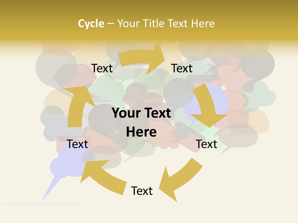 Bubbles Vector Answer PowerPoint Template