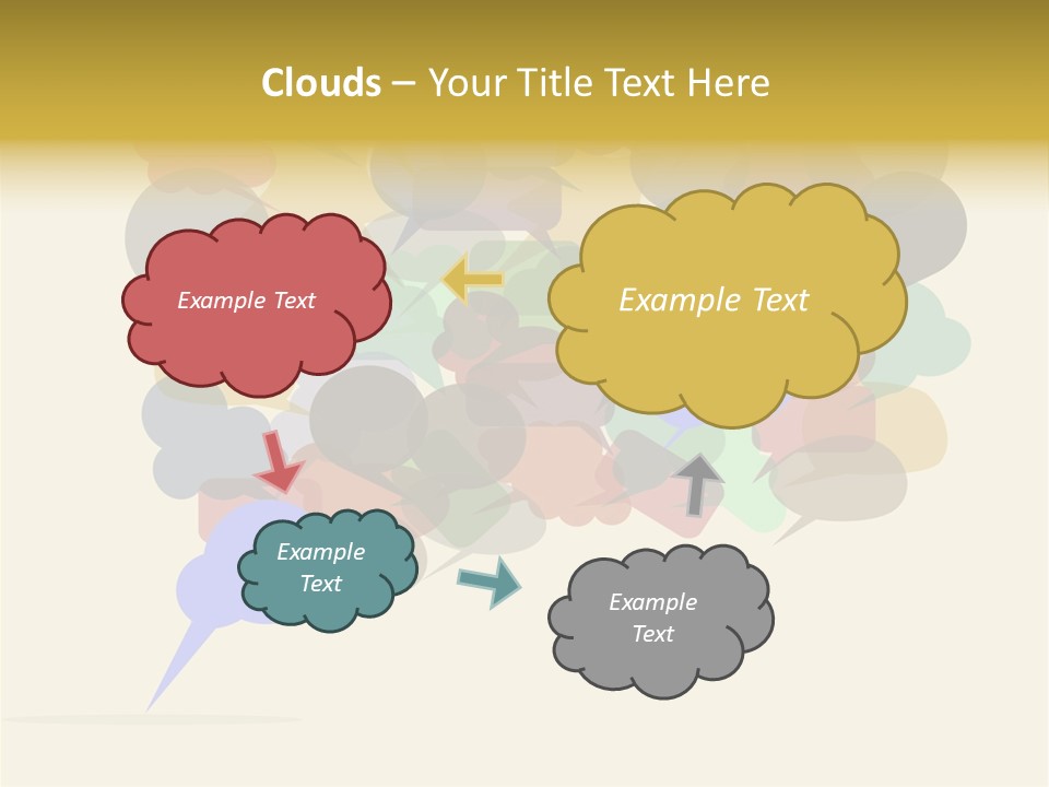 Bubbles Vector Answer PowerPoint Template