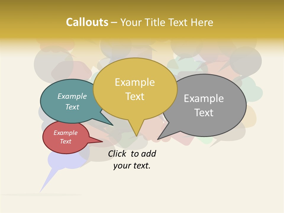 Bubbles Vector Answer PowerPoint Template