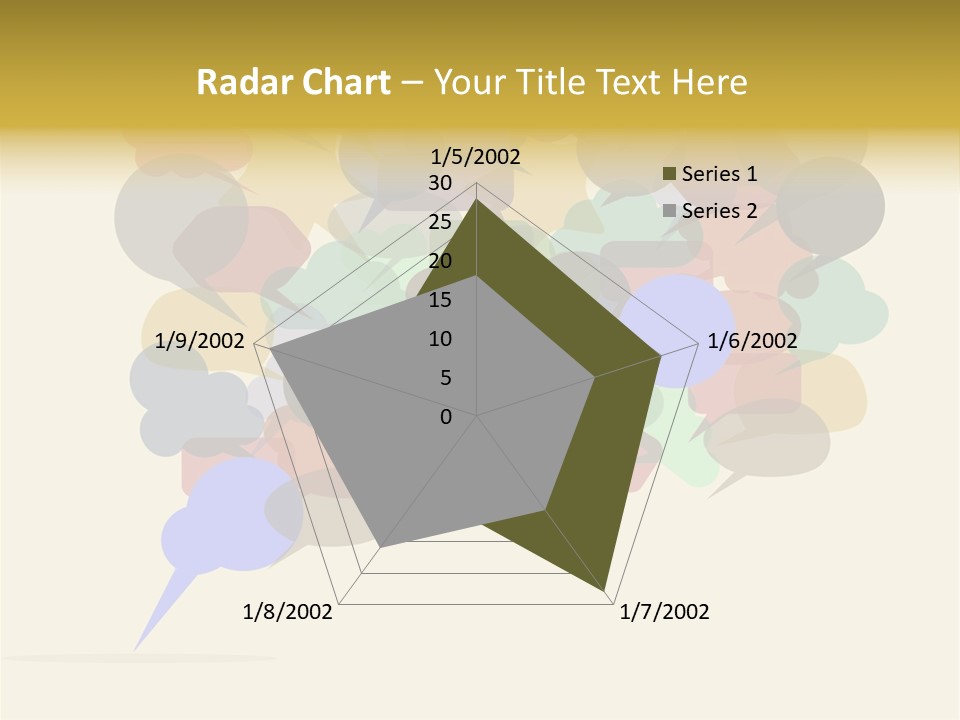 Bubbles Vector Answer PowerPoint Template