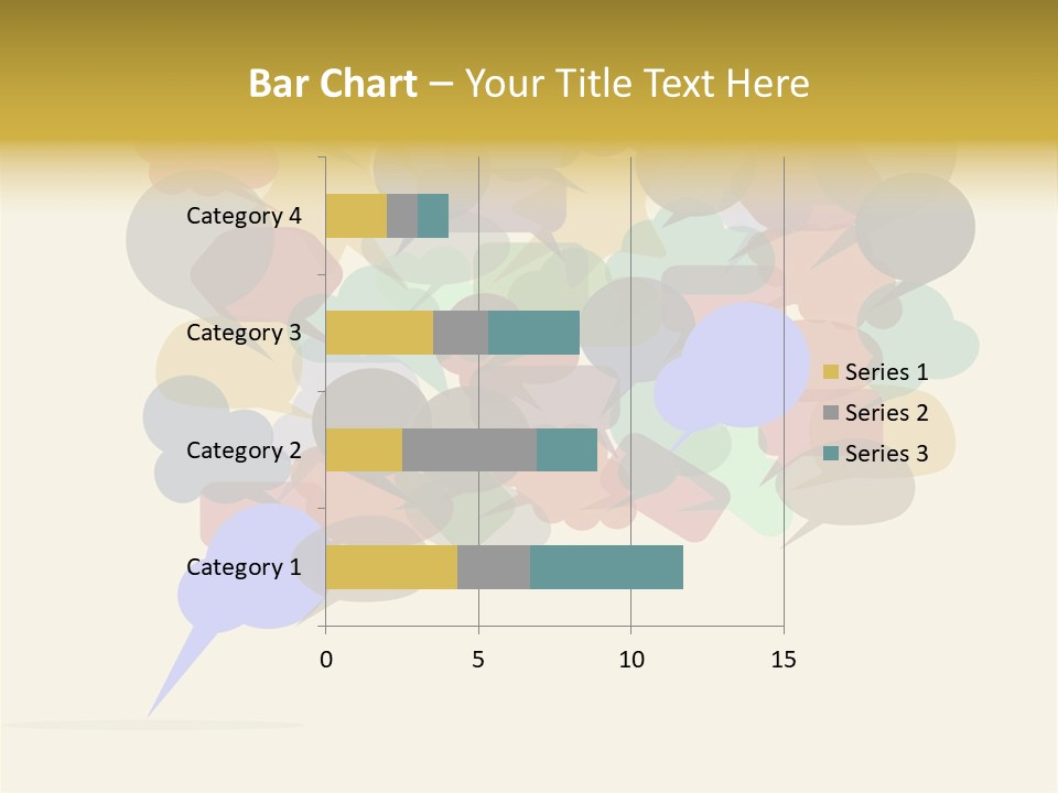 Bubbles Vector Answer PowerPoint Template