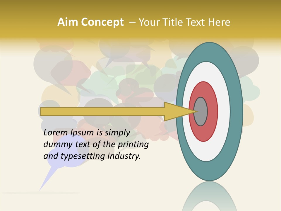 Bubbles Vector Answer PowerPoint Template