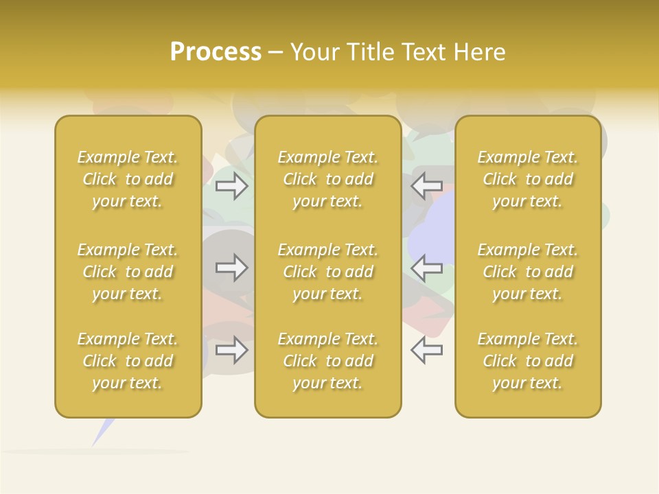 Bubbles Vector Answer PowerPoint Template
