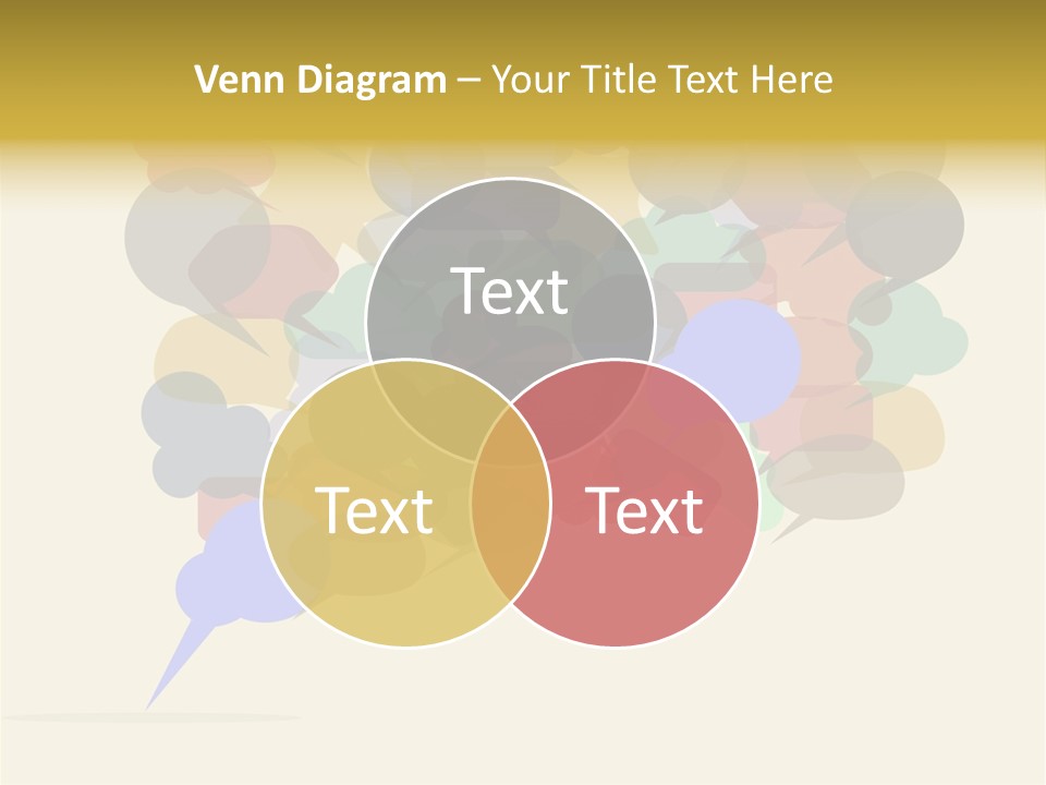 Bubbles Vector Answer PowerPoint Template
