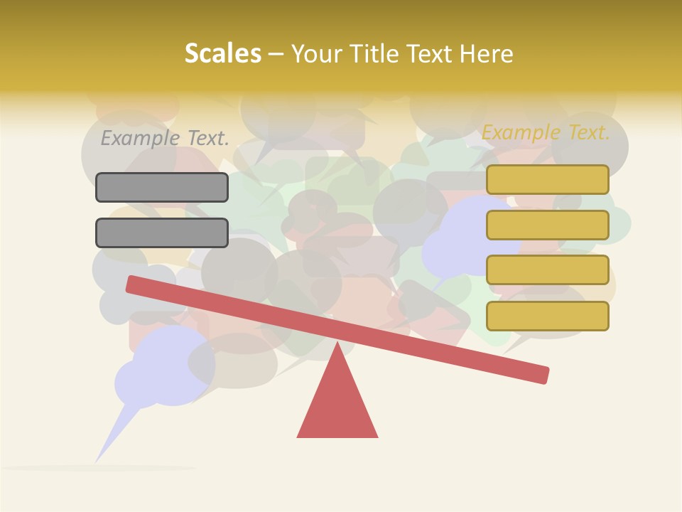 Bubbles Vector Answer PowerPoint Template