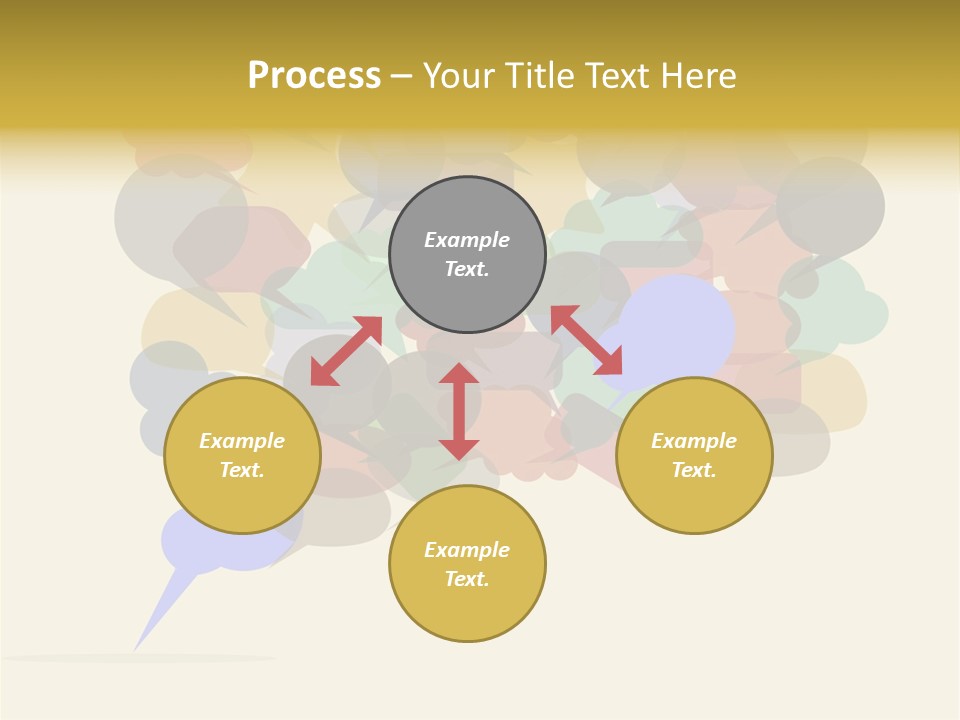 Bubbles Vector Answer PowerPoint Template