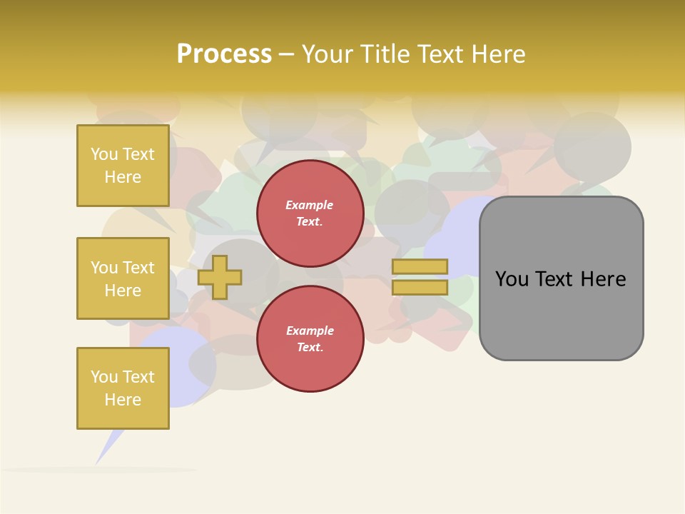 Bubbles Vector Answer PowerPoint Template