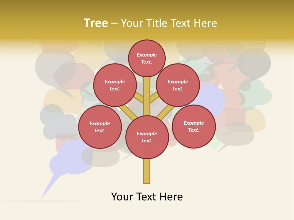 Bubbles Vector Answer PowerPoint Template