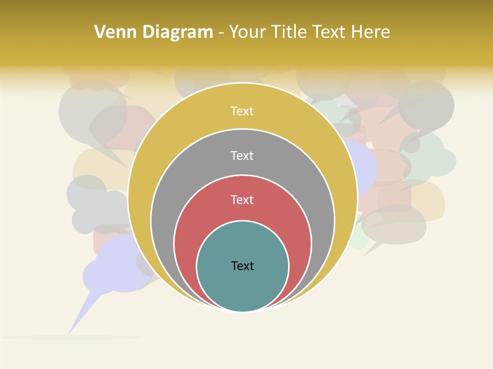 Bubbles Vector Answer PowerPoint Template