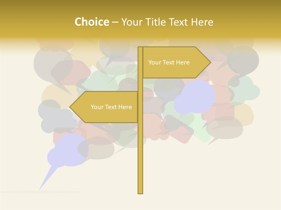 Bubbles Vector Answer PowerPoint Template