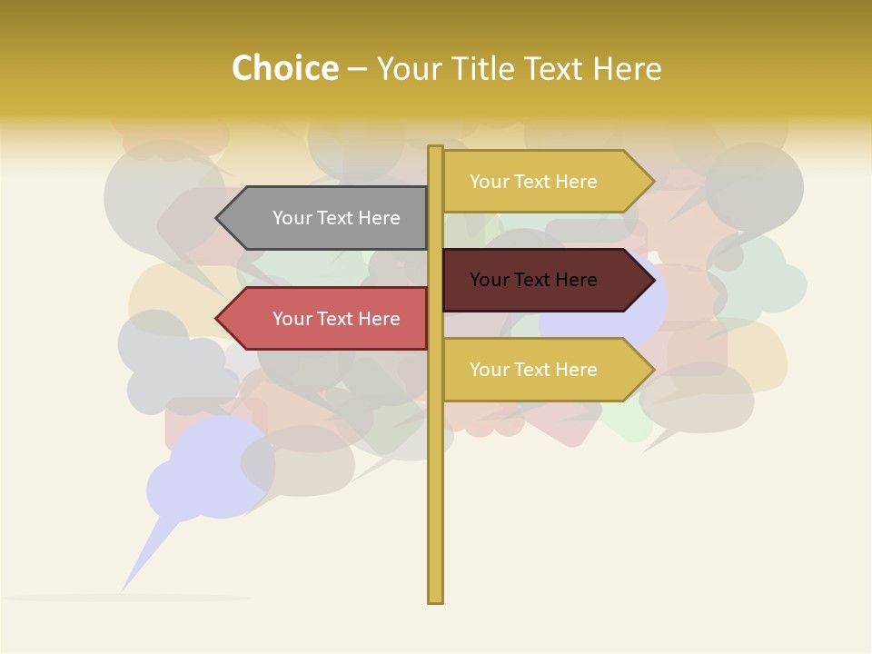 Bubbles Vector Answer PowerPoint Template