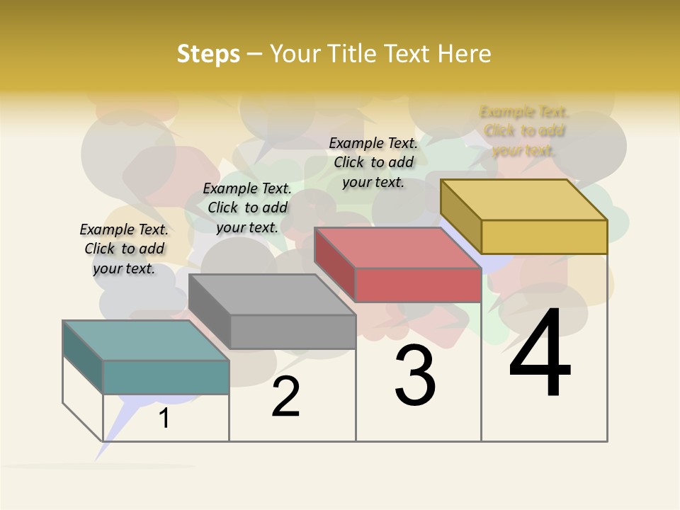Bubbles Vector Answer PowerPoint Template
