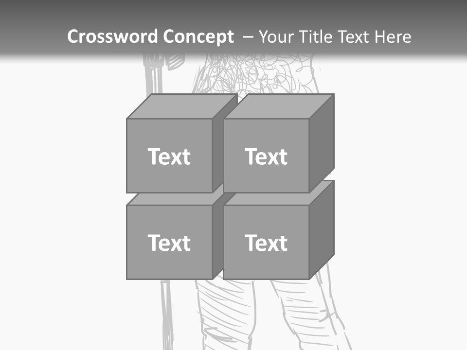 Isolated On White Young Adult Digital Camera PowerPoint Template