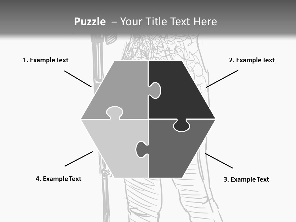 Isolated On White Young Adult Digital Camera PowerPoint Template