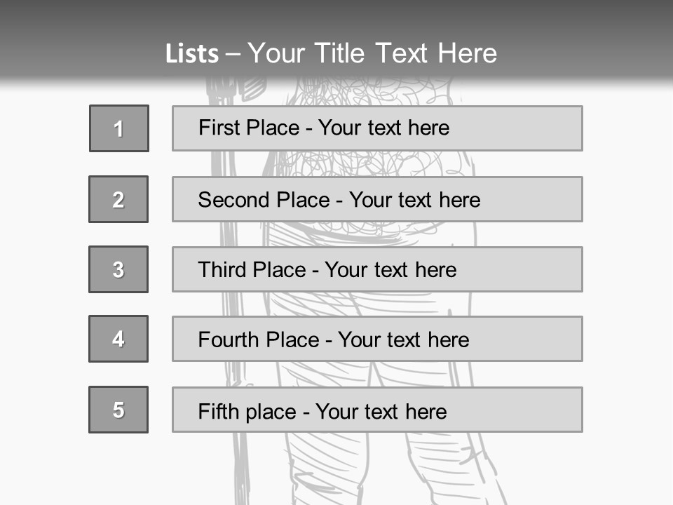 Isolated On White Young Adult Digital Camera PowerPoint Template