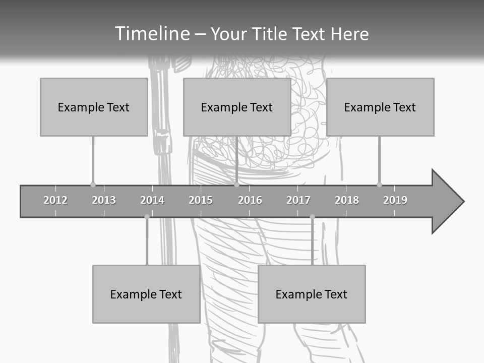 Isolated On White Young Adult Digital Camera PowerPoint Template