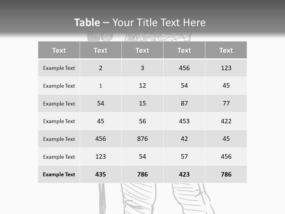 Isolated On White Young Adult Digital Camera PowerPoint Template