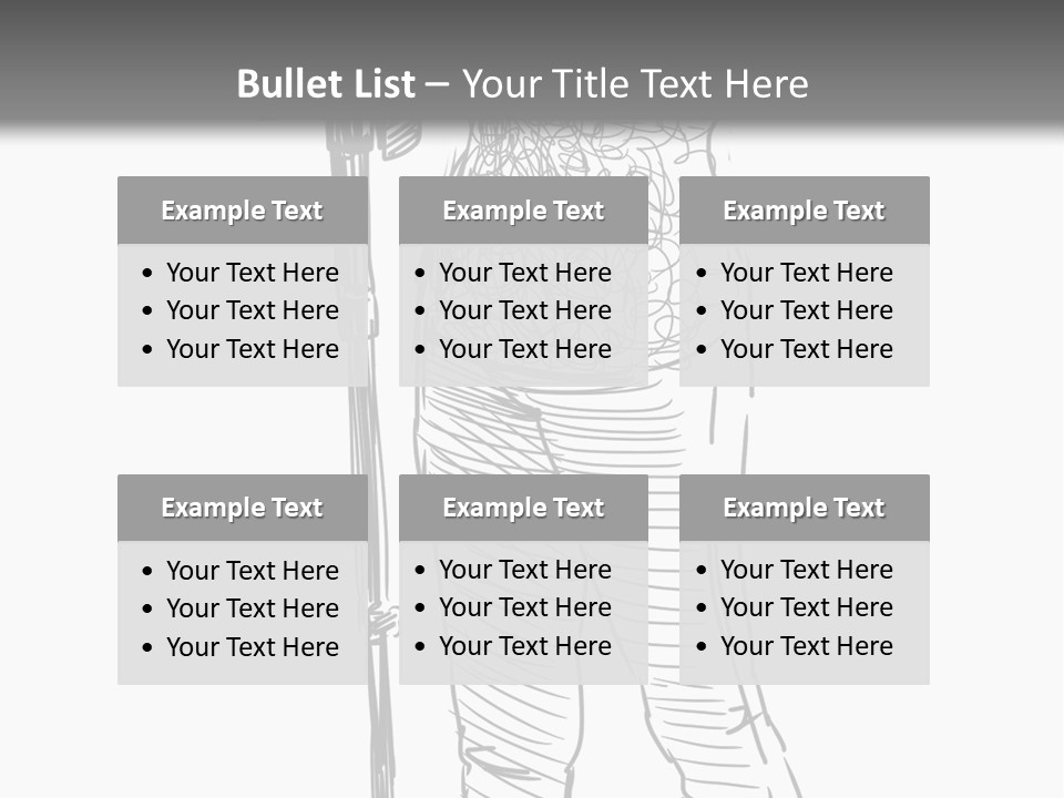 Isolated On White Young Adult Digital Camera PowerPoint Template