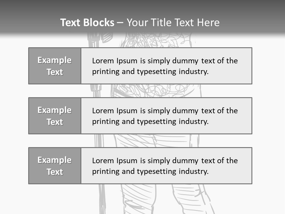 Isolated On White Young Adult Digital Camera PowerPoint Template
