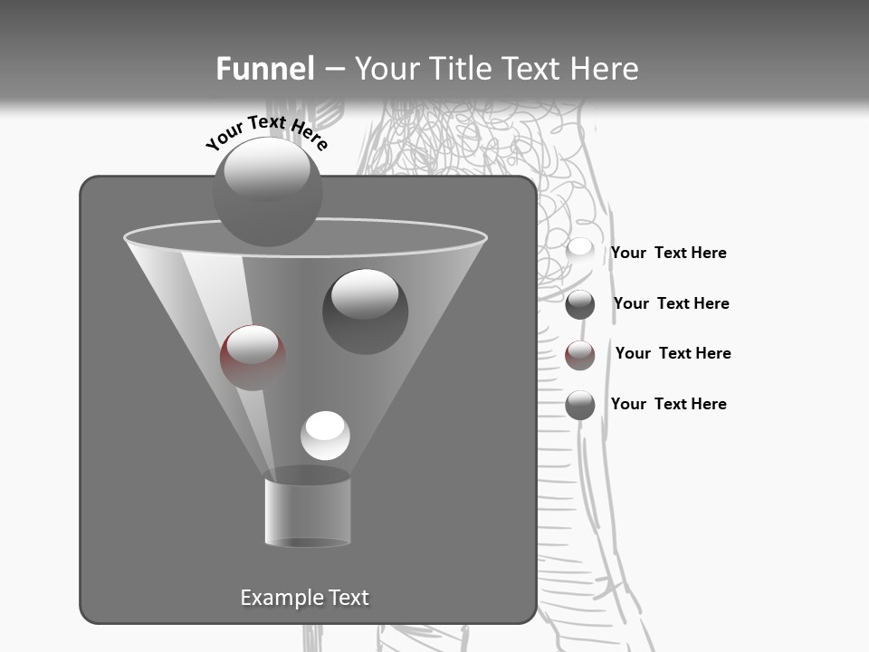 Isolated On White Young Adult Digital Camera PowerPoint Template