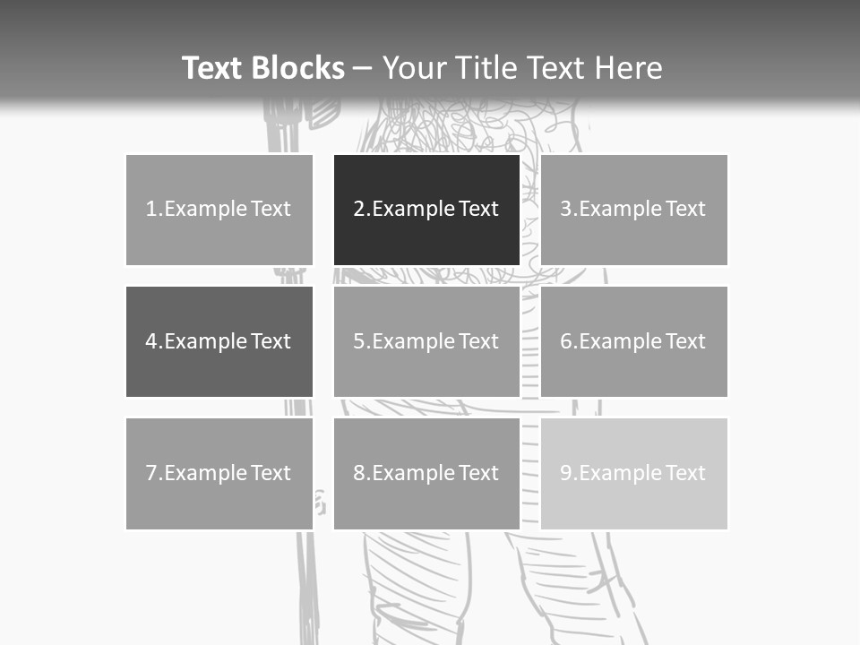 Isolated On White Young Adult Digital Camera PowerPoint Template