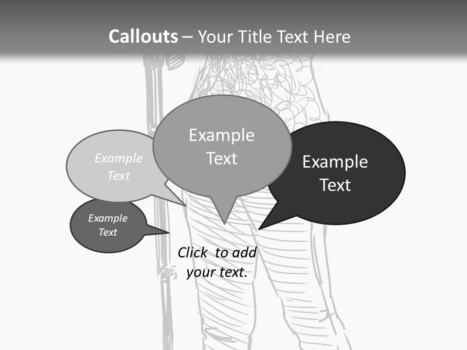 Isolated On White Young Adult Digital Camera PowerPoint Template