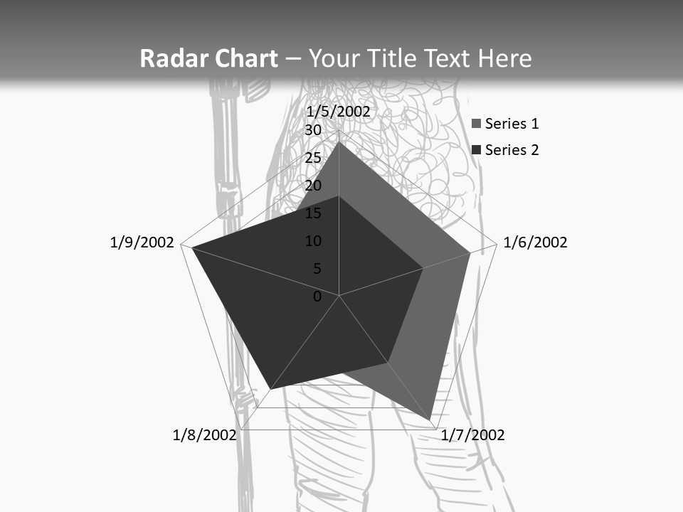 Isolated On White Young Adult Digital Camera PowerPoint Template