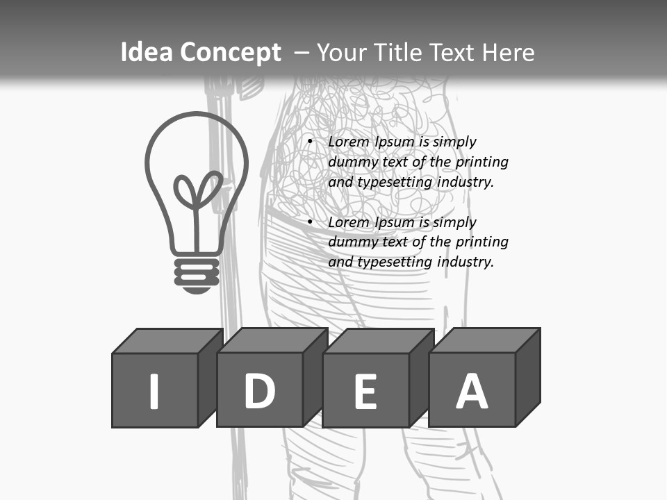 Isolated On White Young Adult Digital Camera PowerPoint Template