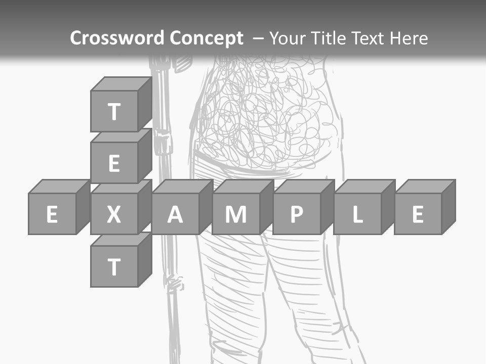 Isolated On White Young Adult Digital Camera PowerPoint Template