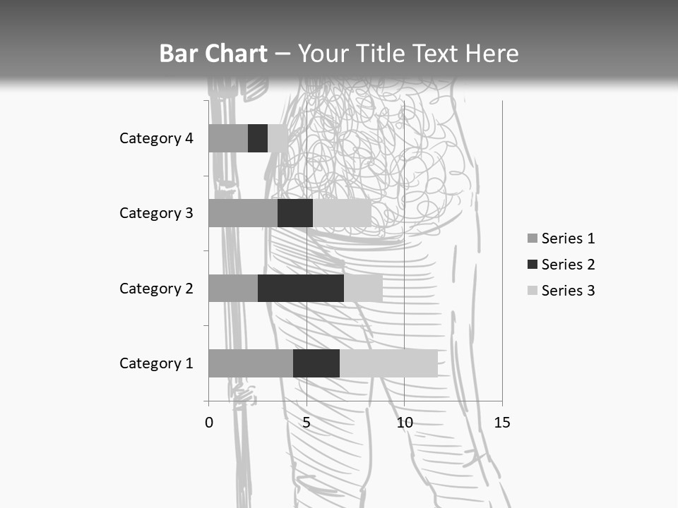 Isolated On White Young Adult Digital Camera PowerPoint Template