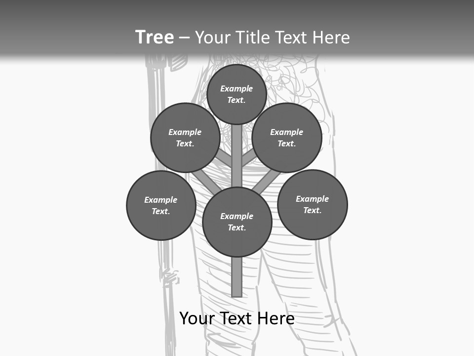 Isolated On White Young Adult Digital Camera PowerPoint Template