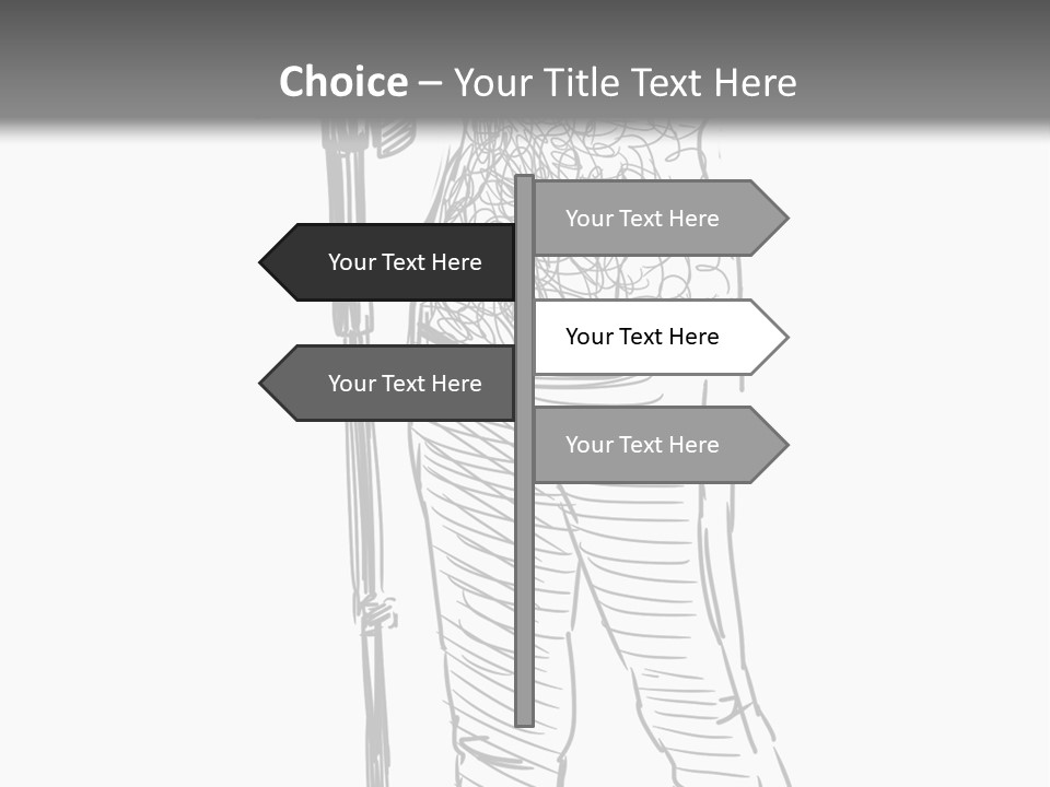 Isolated On White Young Adult Digital Camera PowerPoint Template