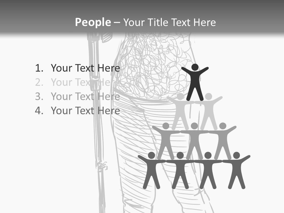 Isolated On White Young Adult Digital Camera PowerPoint Template