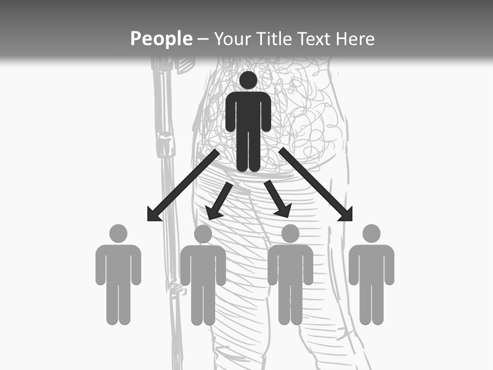 Isolated On White Young Adult Digital Camera PowerPoint Template