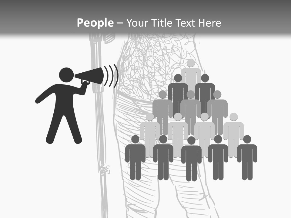 Isolated On White Young Adult Digital Camera PowerPoint Template