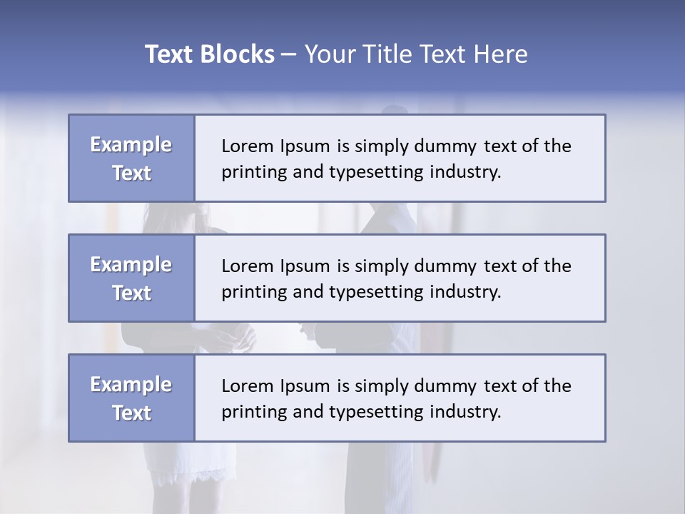 A Couple Of Women Standing Next To Each Other PowerPoint Template
