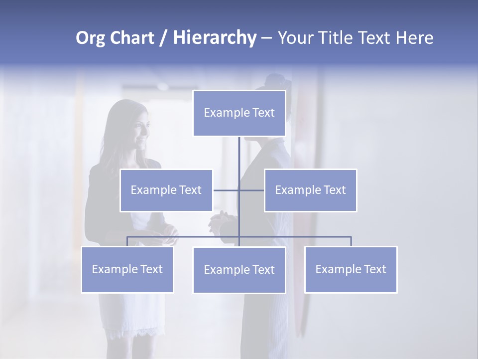 A Couple Of Women Standing Next To Each Other PowerPoint Template