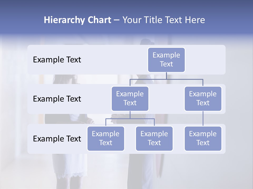 A Couple Of Women Standing Next To Each Other PowerPoint Template