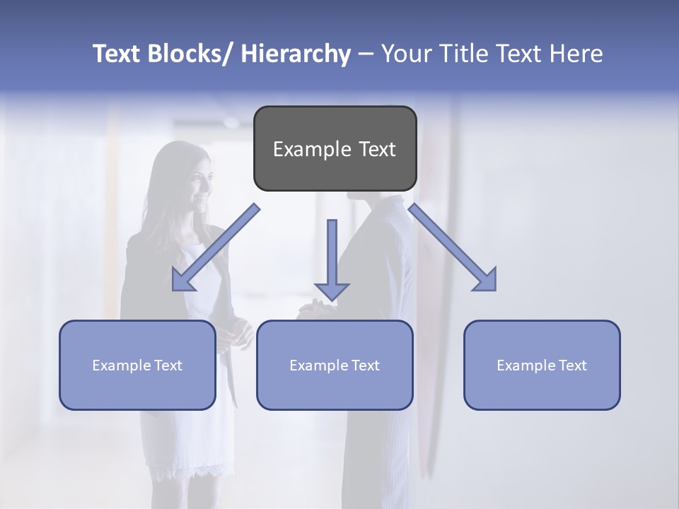 A Couple Of Women Standing Next To Each Other PowerPoint Template
