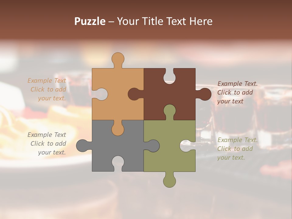 Banquet Scotch Pure PowerPoint Template