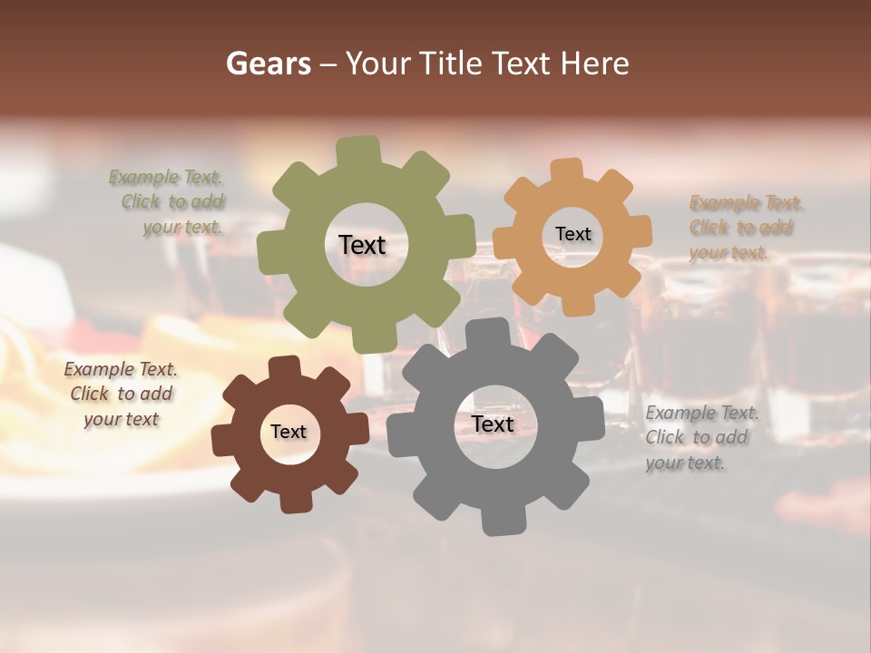 Banquet Scotch Pure PowerPoint Template