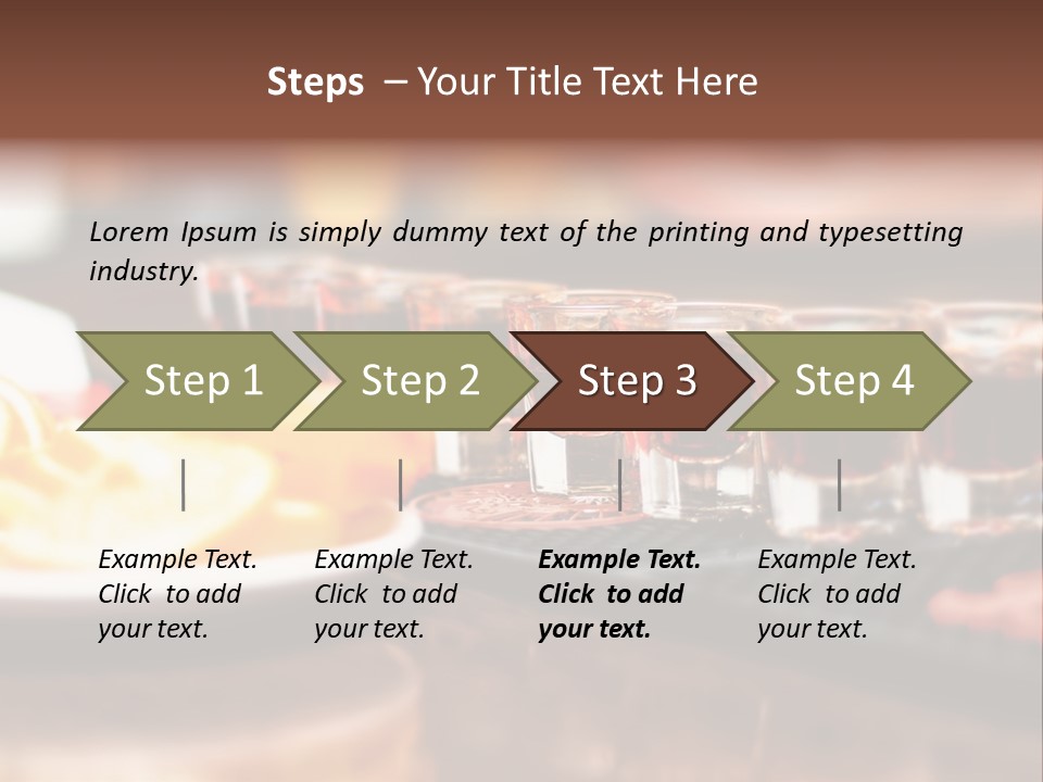 Banquet Scotch Pure PowerPoint Template