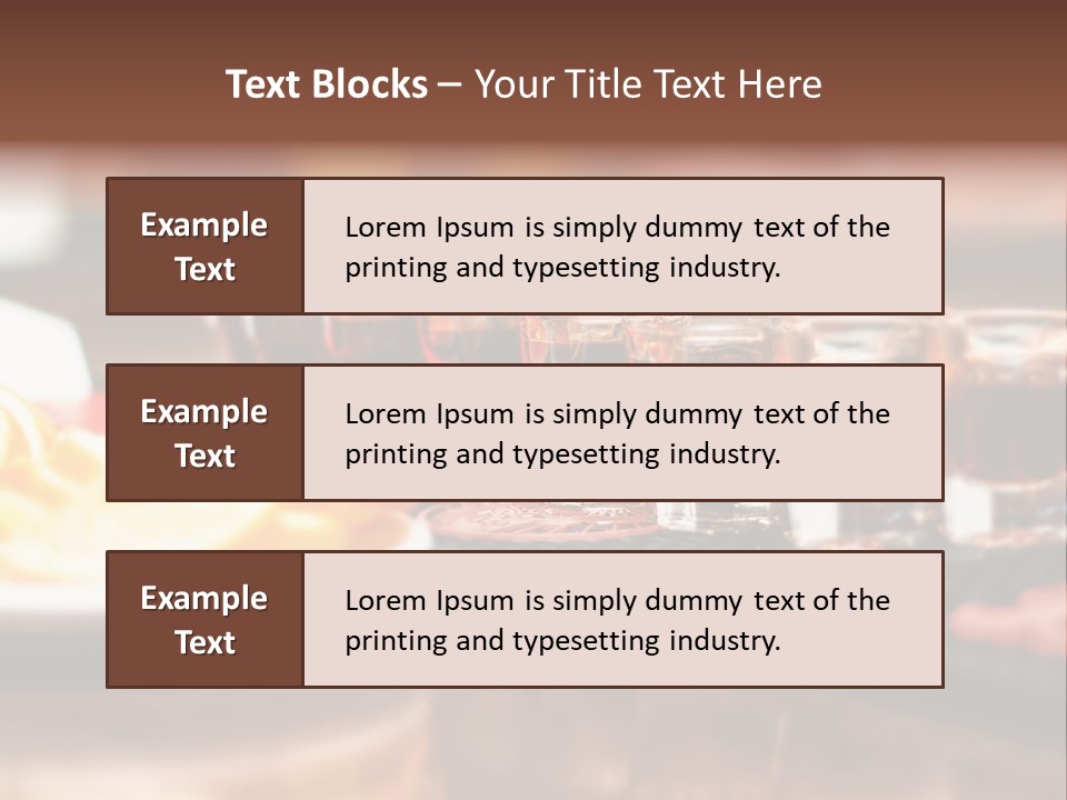 Banquet Scotch Pure PowerPoint Template