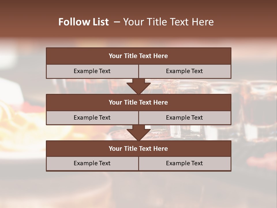 Banquet Scotch Pure PowerPoint Template