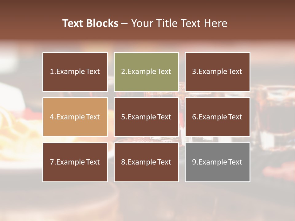 Banquet Scotch Pure PowerPoint Template