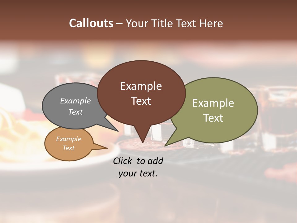 Banquet Scotch Pure PowerPoint Template