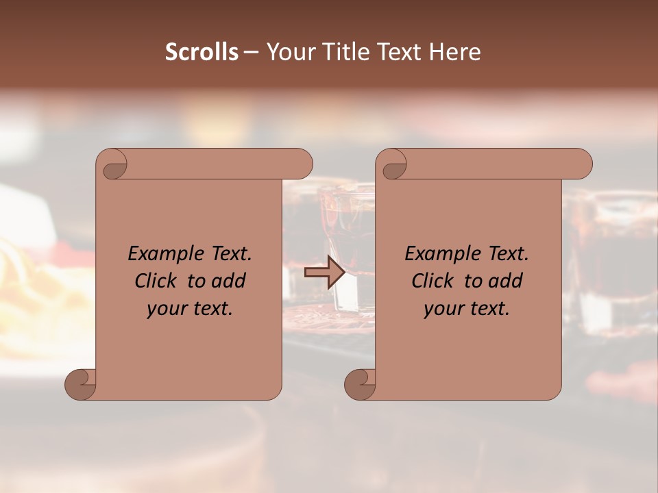 Banquet Scotch Pure PowerPoint Template