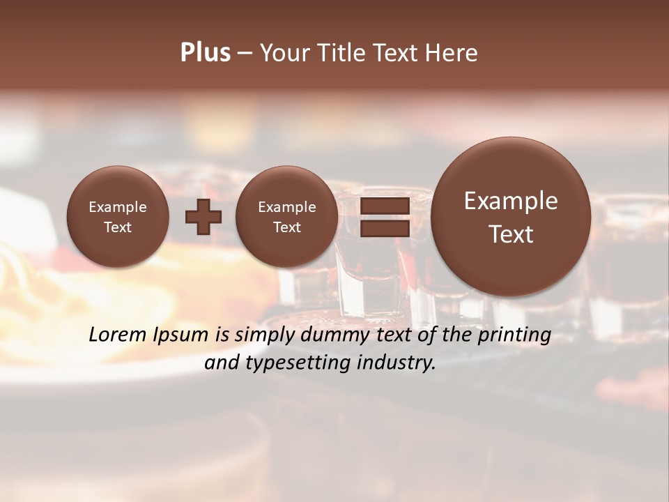 Banquet Scotch Pure PowerPoint Template